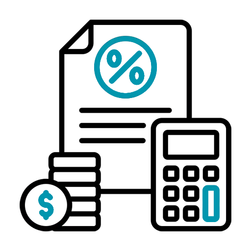 Finance and Taxation Form Icon