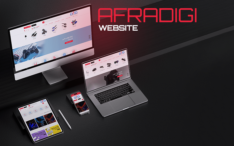 نمونه کارهای طراحی سایت و سئو شرکت افران، نمایش‌دهنده پروژه‌های حرفه‌ای با طراحی مدرن و اصول کاربرپسندی، برای کسب‌وکارهای متنوع.